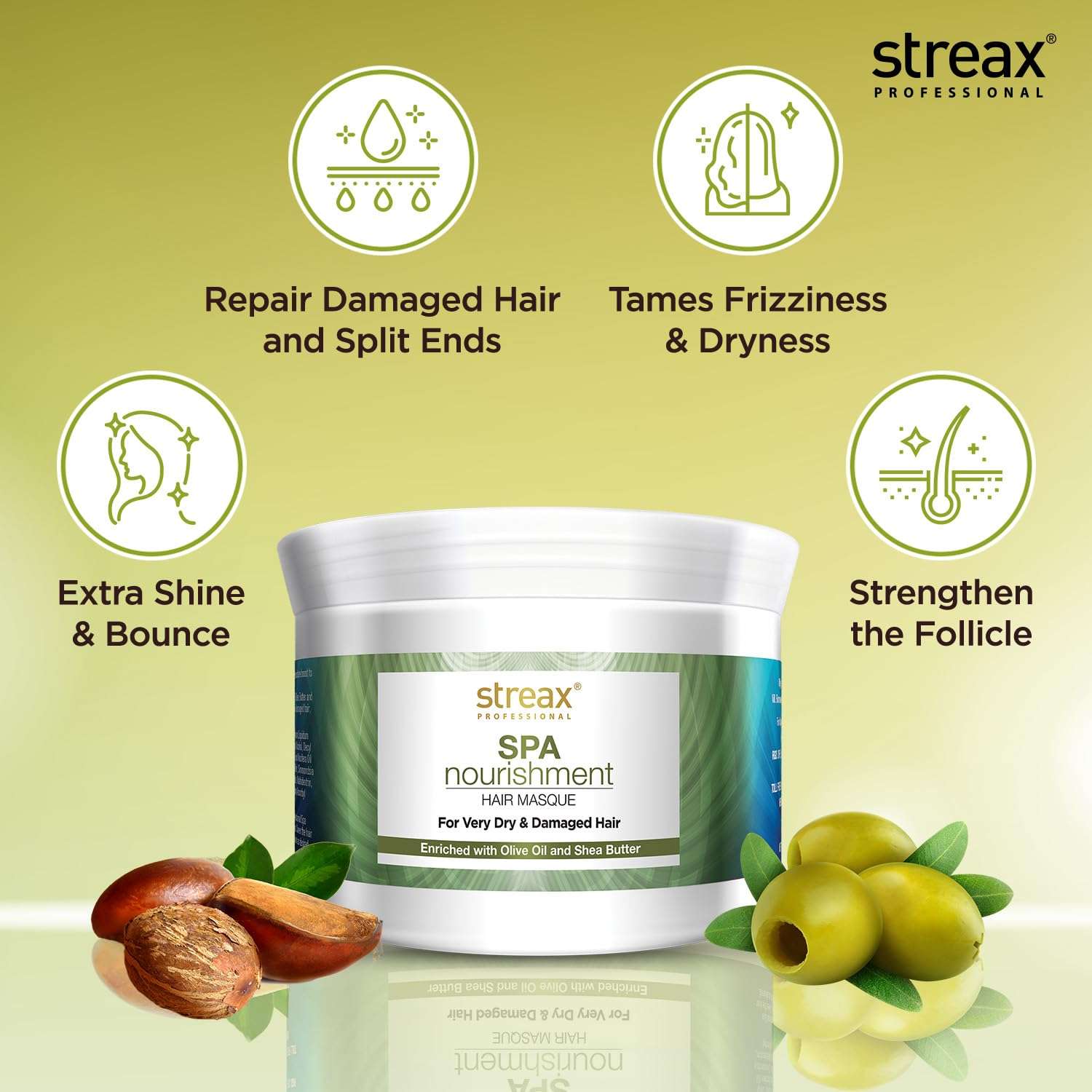 STREAX SPA NOURISHMENT HAIR MASQUE 200 gm - Image 3