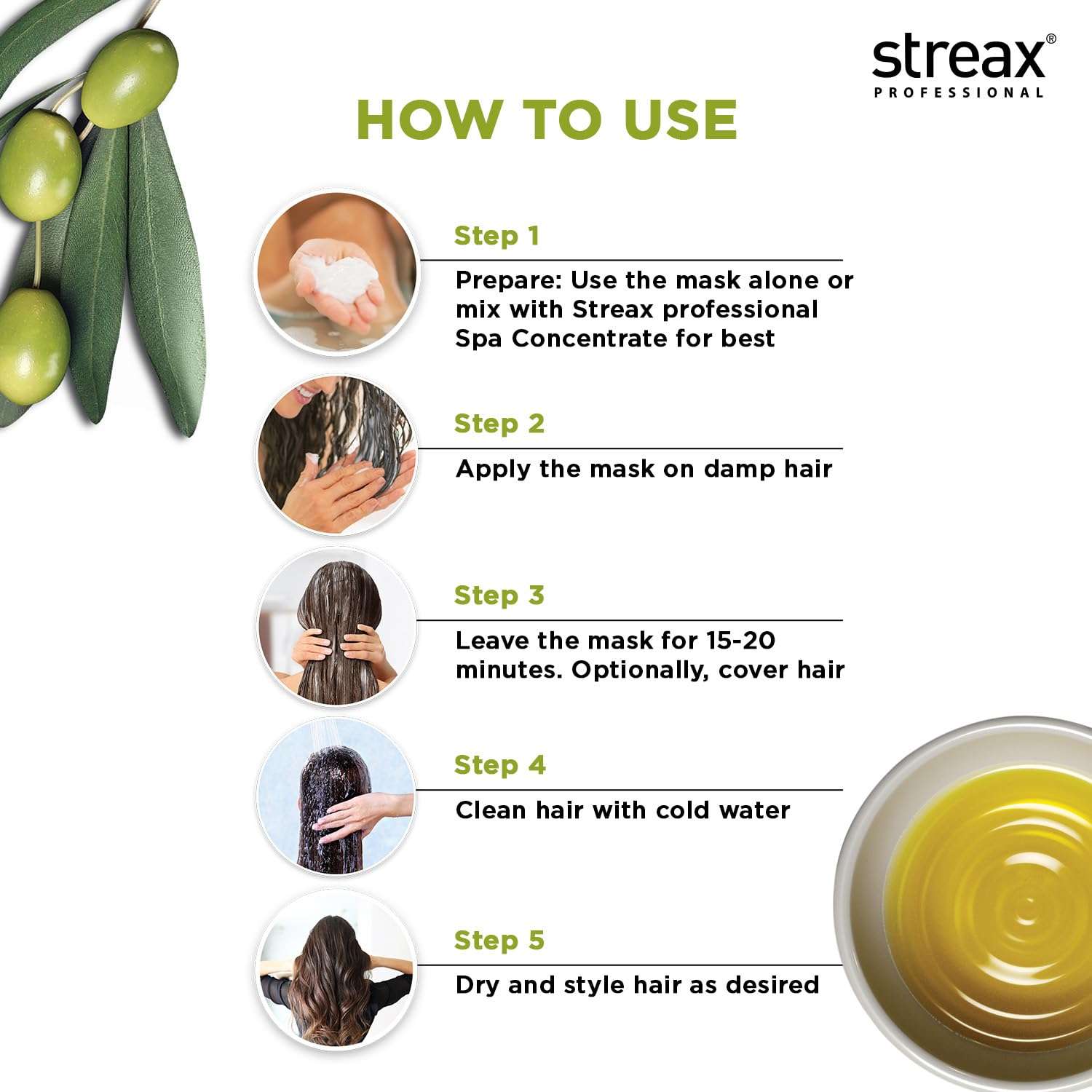 STREAX SPA NOURISHMENT HAIR MASQUE 200 gm - Image 5