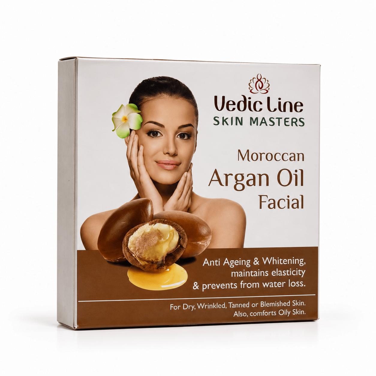 Vedicline Moroccan Argan Oil Facial Kit 6in1