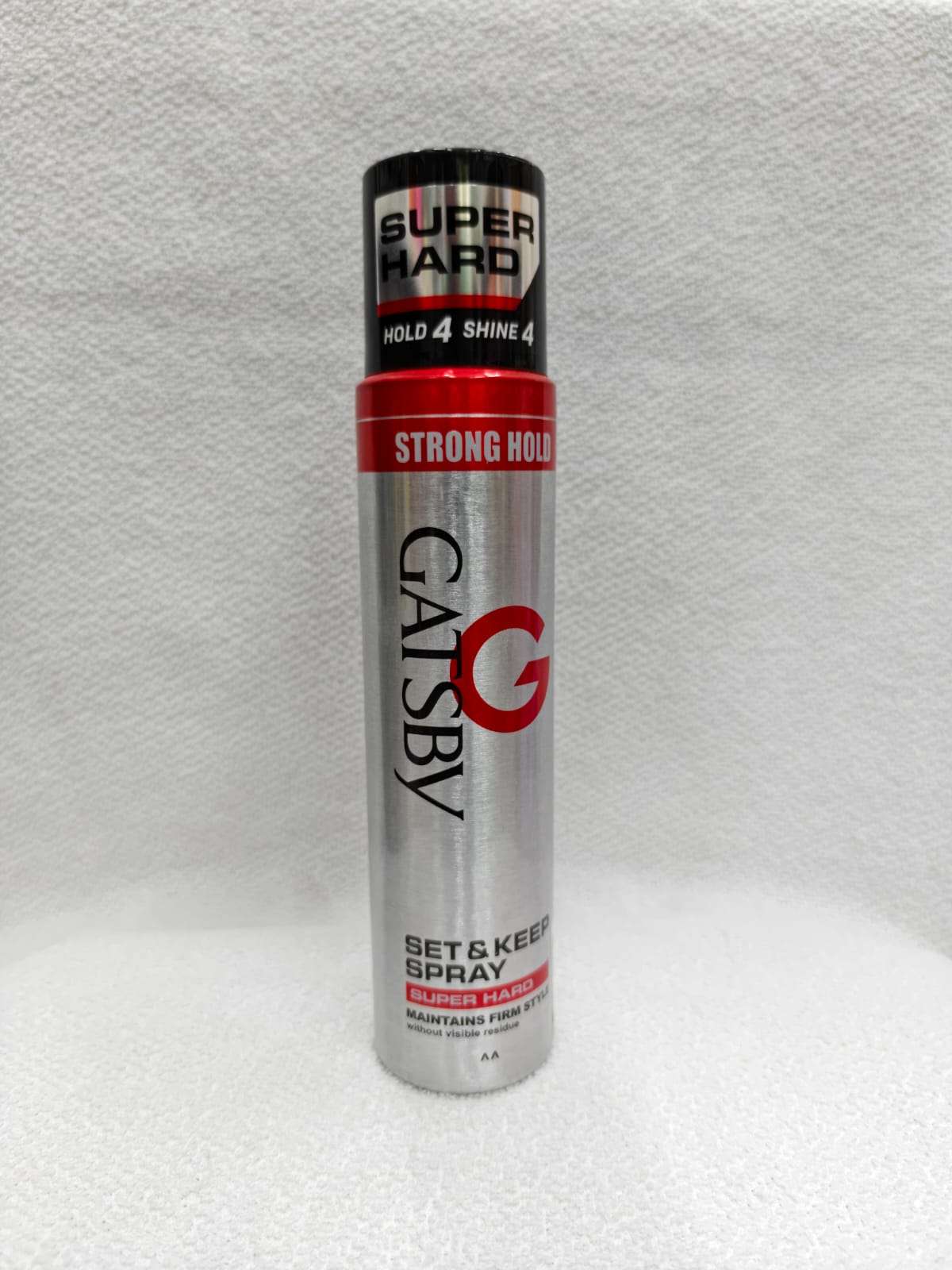 Gatsby Set & Keep Spray Super Hard 250ml strong hold hair styling spray