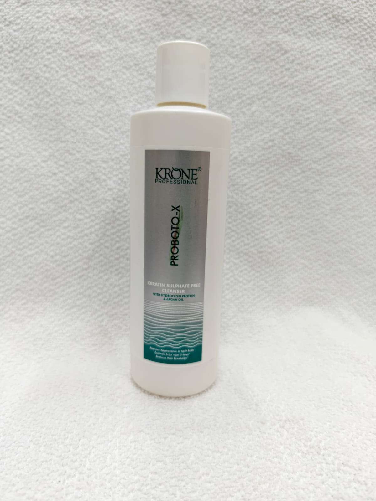 Krone Professional ProBoto-X Keratin Sulphate Free Cleanser 200ml with Hydrolyzed Protein and Argan Oil