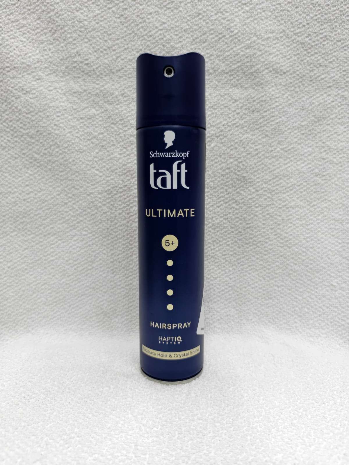 Schwarzkopf Taft Ultimate Hairspray 5 Plus Hold 250ml with crystal shine finish