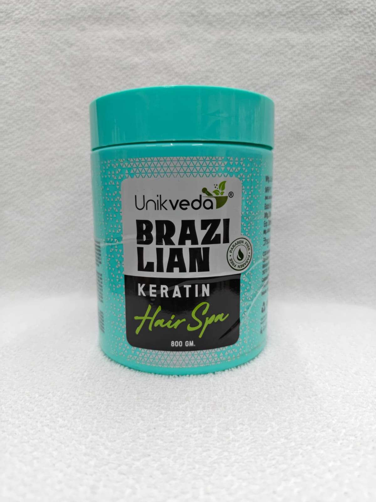 Unikveda Brazilian Keratin Hair Spa Cream – Deep Nourishing Hair Treatment (800g)
