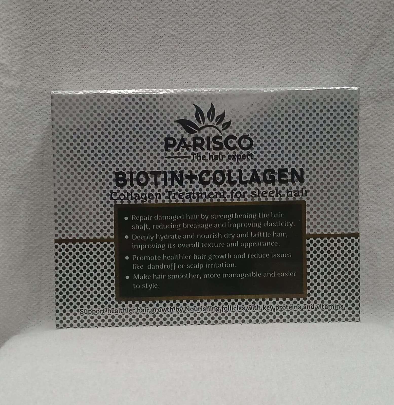 PARISCO Nano Plastia Hair Treatment Kit 4x100g Professional Salon Hair Treatment