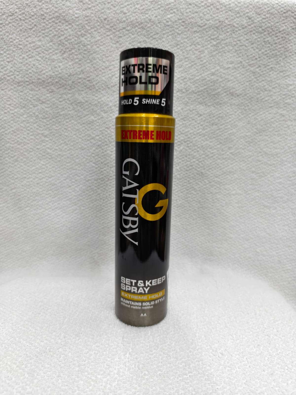 Gatsby Set & Keep Spray Extreme Hold 250ml hair styling spray with long lasting hold